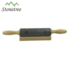 Black Marble Rolling Pin Pastry Pin